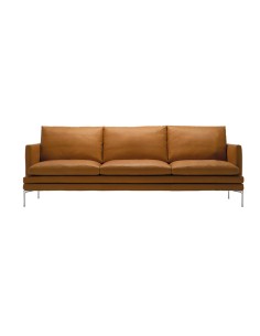 William 3P Ledersofa cat.90 by Zanotta SPA
