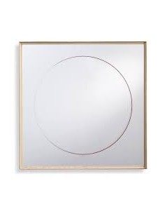 Deadline square mirror 100x100 by Cassina