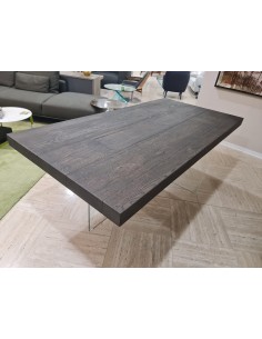TISCH AIR 100X200 WILDWOOD GRAU by Lago