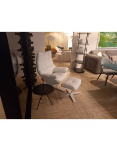 Кресло+стул для ног мод.Re Vive от Natuzzi