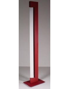Ara Red Neon Halo Floor Lamp de Nemo