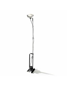 Lampada da terra Toio Led nera di Flos