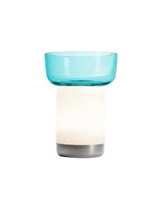 Bonta' lamp w/glass bowl by...