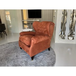 POLTRONA 1919 PIEL VELVETY PAPRIKA by Poltrona Frau