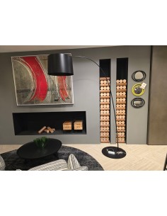 Twiggy Lampadaire LED noir...