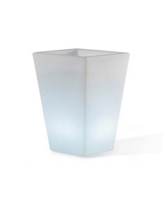 Vase Y.Pot Light white H50...