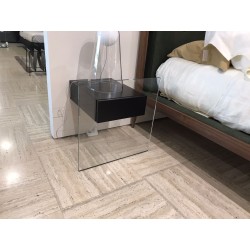 COMODINO DO MO NERO EXTRACH. 45X55XH55 di Tonelli Design srl