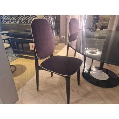 Sedia monocolore plume...