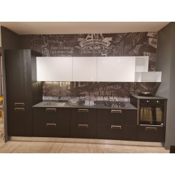 Кухонные ручки с круглым горлышком из ясеня черного цвета от