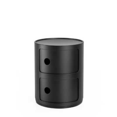 Componibili 2 cassetti nero...