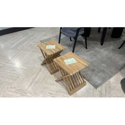 Pouf Fiona Stool teak by...