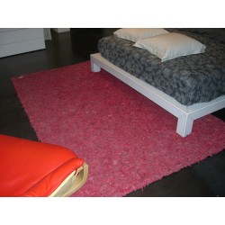 TAPIS CUIR BILBAO ROUGE 160X240 par Sitap